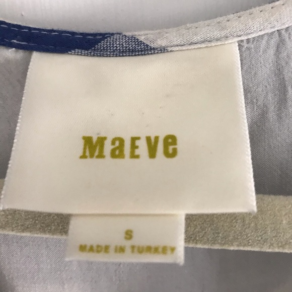 Maeve Anthropologie Gingham Belted Dress S - Picture 4 of 5